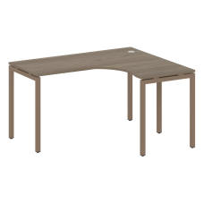 Metal System Стол криволинейный правый на П-образном м/к 1400*1200*750
